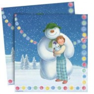 Raymond Briggs Snowman Napkins